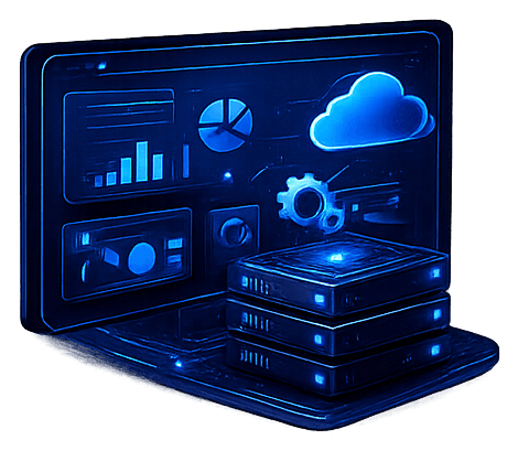 Panel de administración de servicios cloud